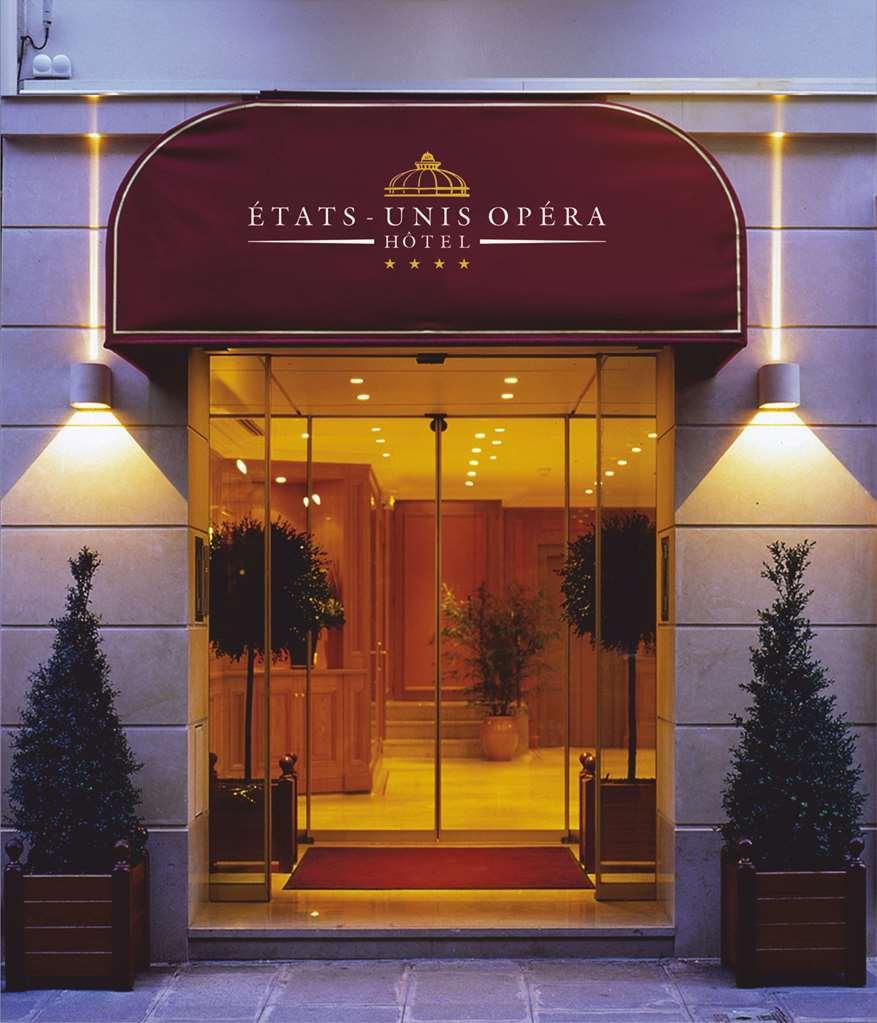 Hotel Etats Unis Opera Paris Exteriör bild